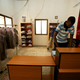 Mohamed Mohamoud Sheikh Ali at the Somalia Premium Laundry in Mogadishu